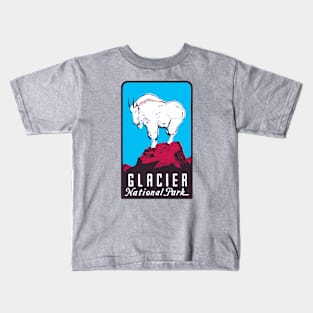 Glacier National Park Kids T-Shirt